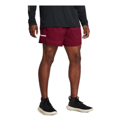 Ua Baseline Pro 5" Short Cardinal