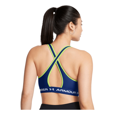 Crossback Mid Bra Tech Blue