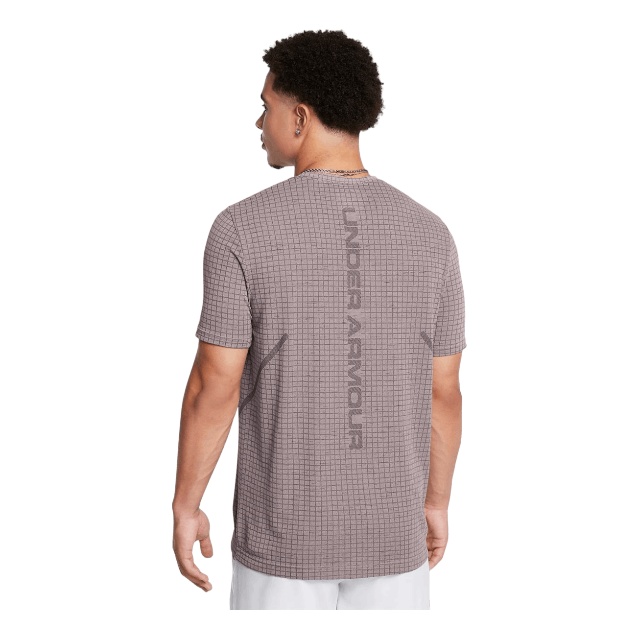 Vanish Seamless Grid Ss Tetra Gray