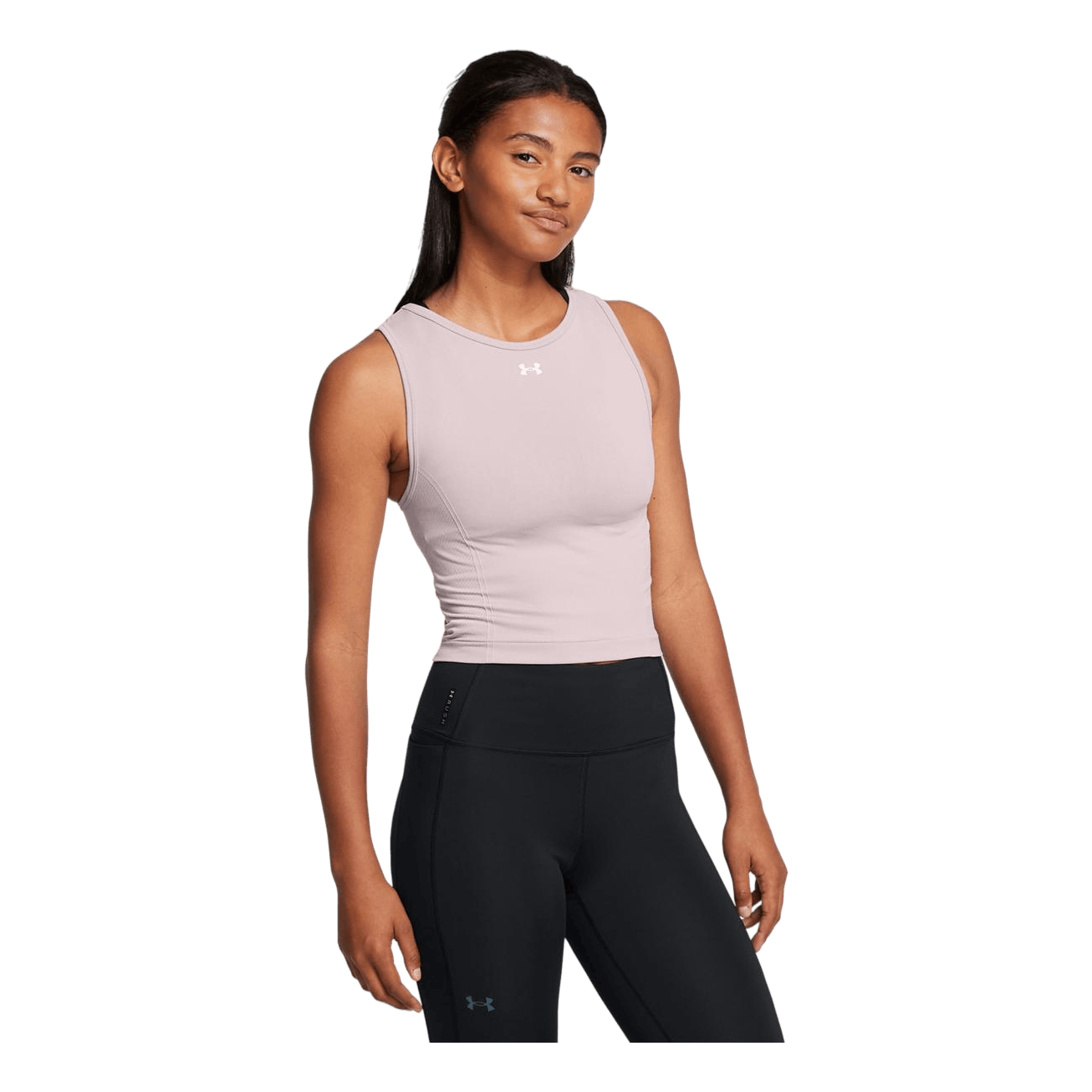 Ua Vanish Seamless Tank Tetra Gray