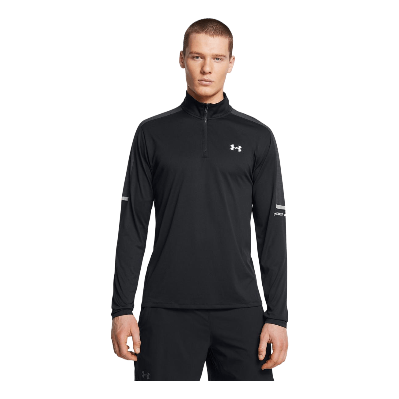 Ua Tech Utility 1/4 Zip Black