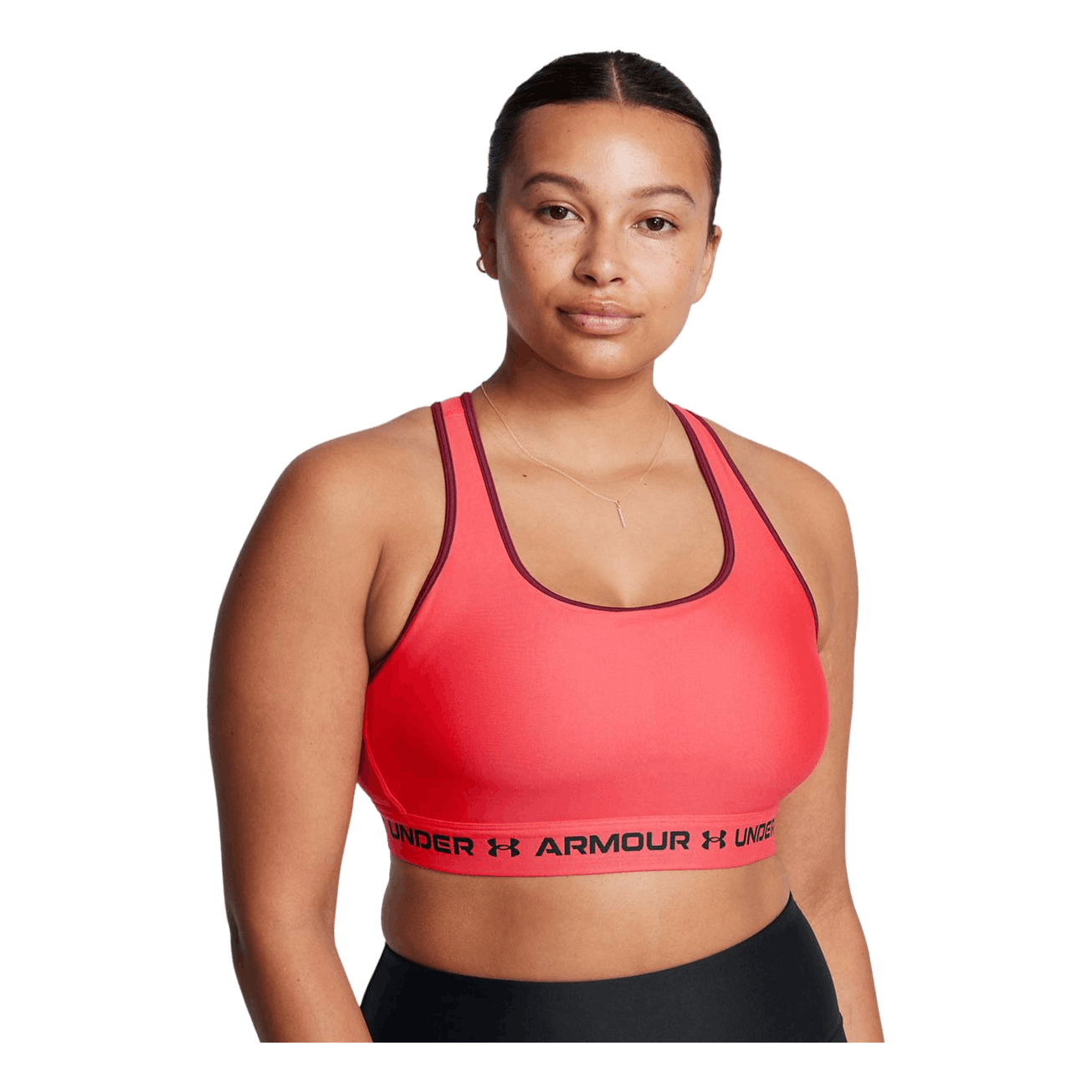 Crossback Mid Bra Racer Red