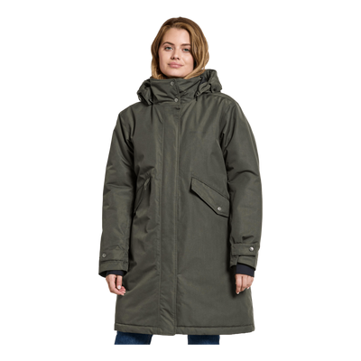 Josefine Wns Parka 2 Deep Green