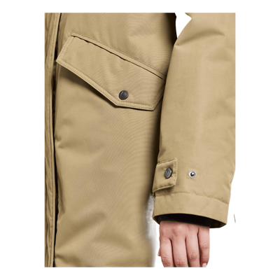 Josefine Wns Parka 2 Wood