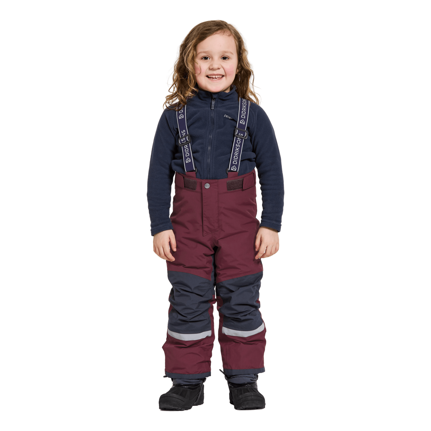 Idre Kids Pants 6 Rusty Wine