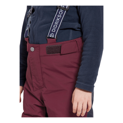 Idre Kids Pants 6 Rusty Wine