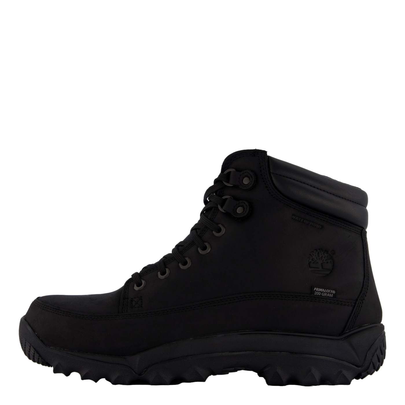 Mid Lace Up Waterproof Hiking  Black