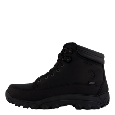 Mid Lace Up Waterproof Hiking  Black