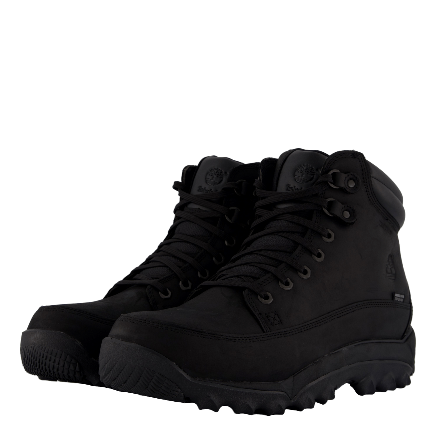 Mid Lace Up Waterproof Hiking  Black