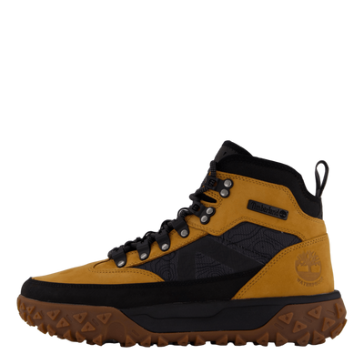 Mid Lace Up Waterproof Hiking  Wheat