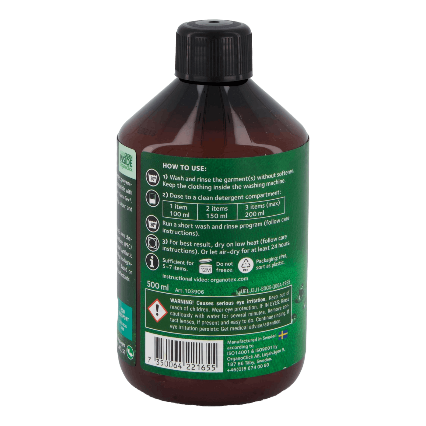 Wash-In textile waterproofing 500 ml