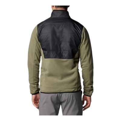 Basin Butte™ Full Zip Fleece I Stone Green, Black