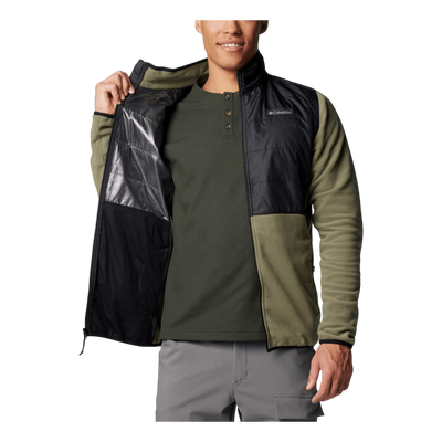 Basin Butte™ Full Zip Fleece I Stone Green, Black