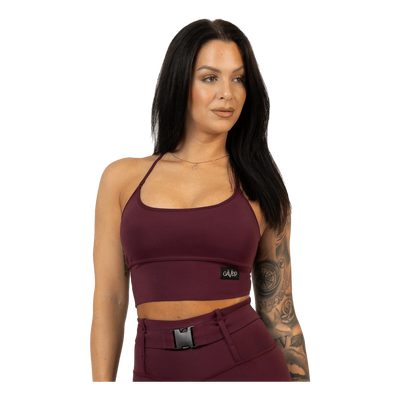 Cargo Top Burgundy Dark Red