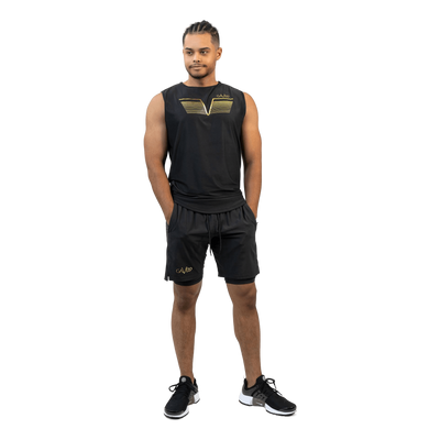 Performance Shorts Black&gold