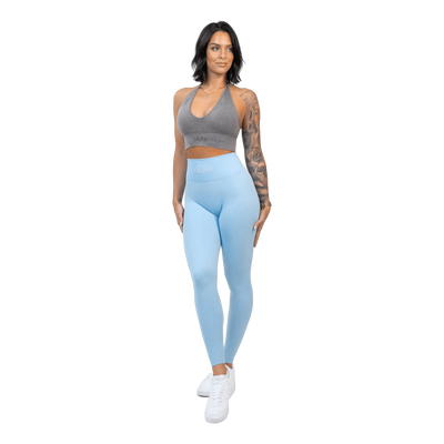 Seamless Booster Tights Sky Blue