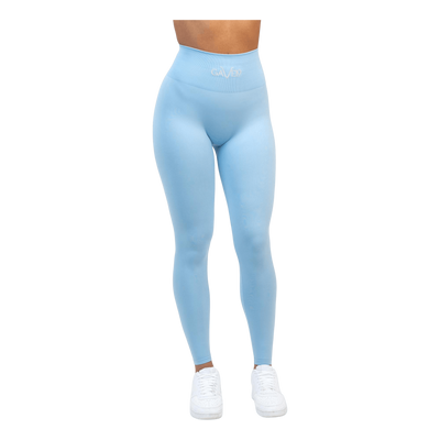 Seamless Booster Tights Sky Blue