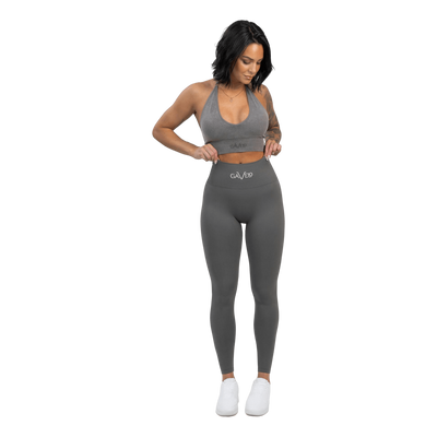 Seamless Booster Tights Light Grey