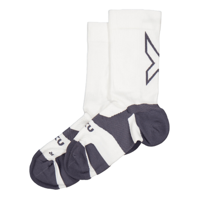 Vectr Light Cushion Crew Sock White/grey