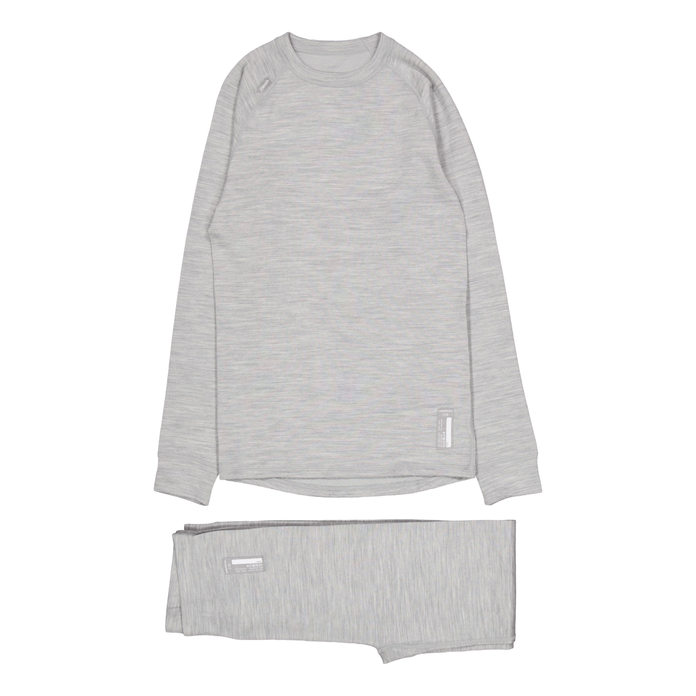 Merino Set Grey Melange