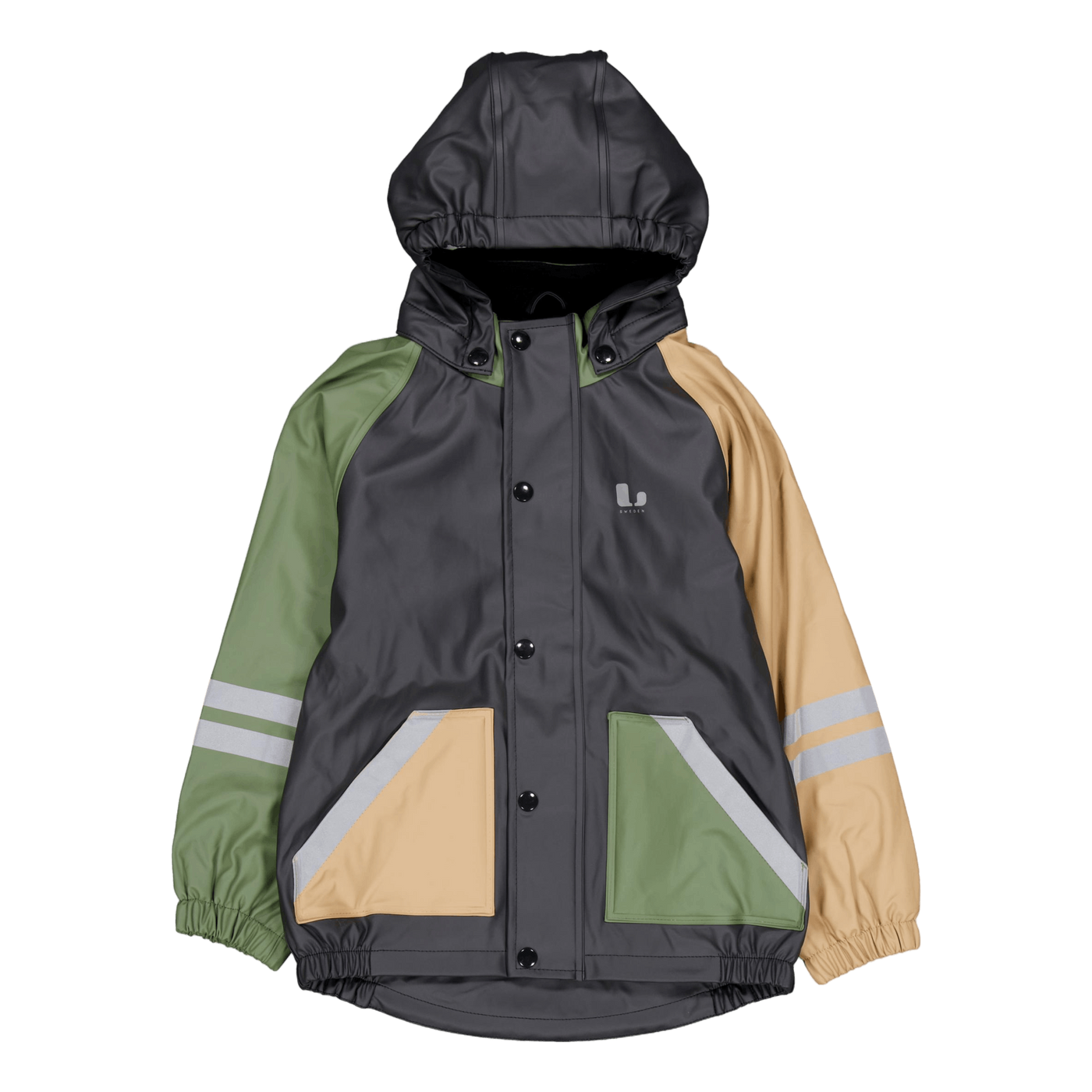 Fagerhult Rain Set, Fleece Anth/green