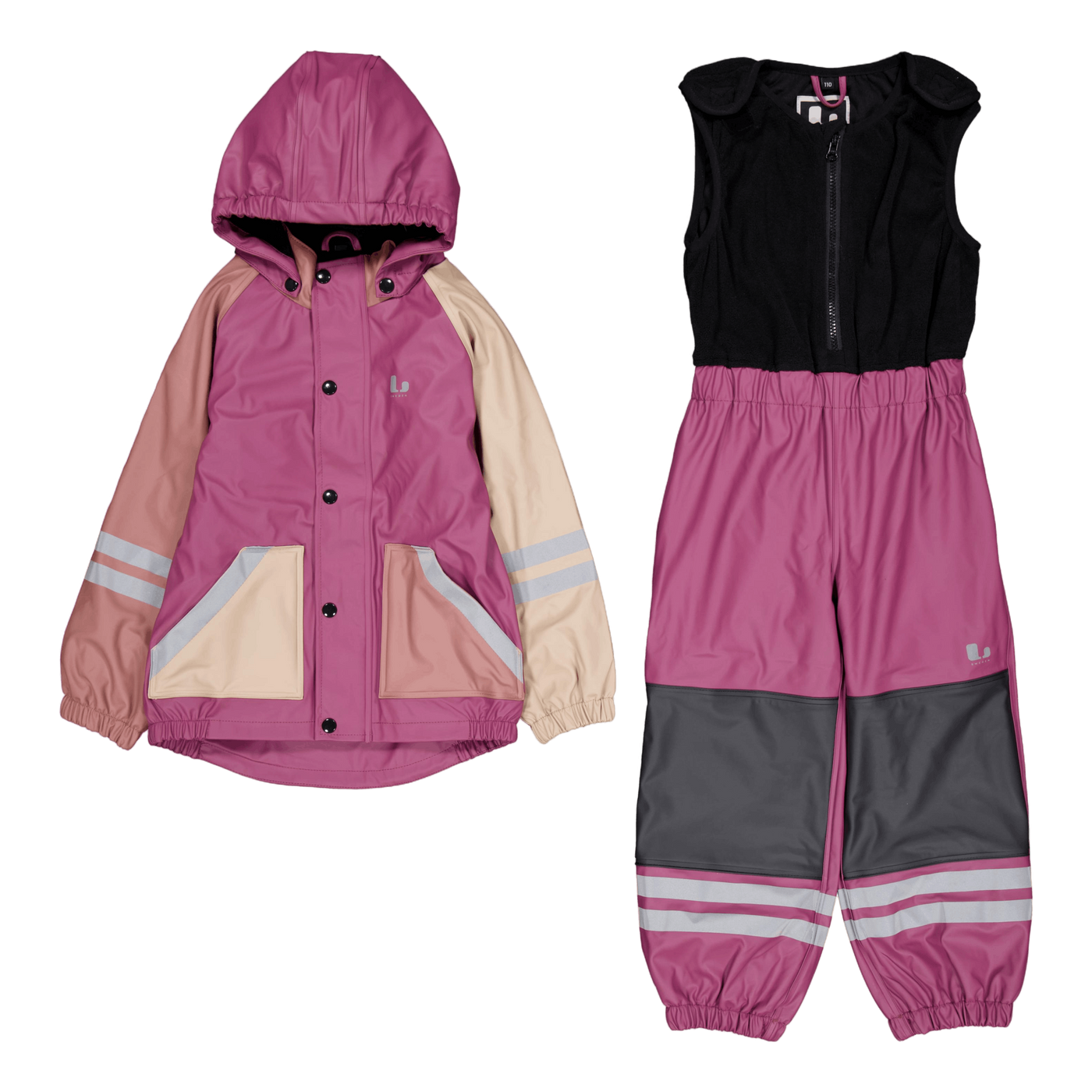 Fagerhult Rain Set, Fleece Pink/rose