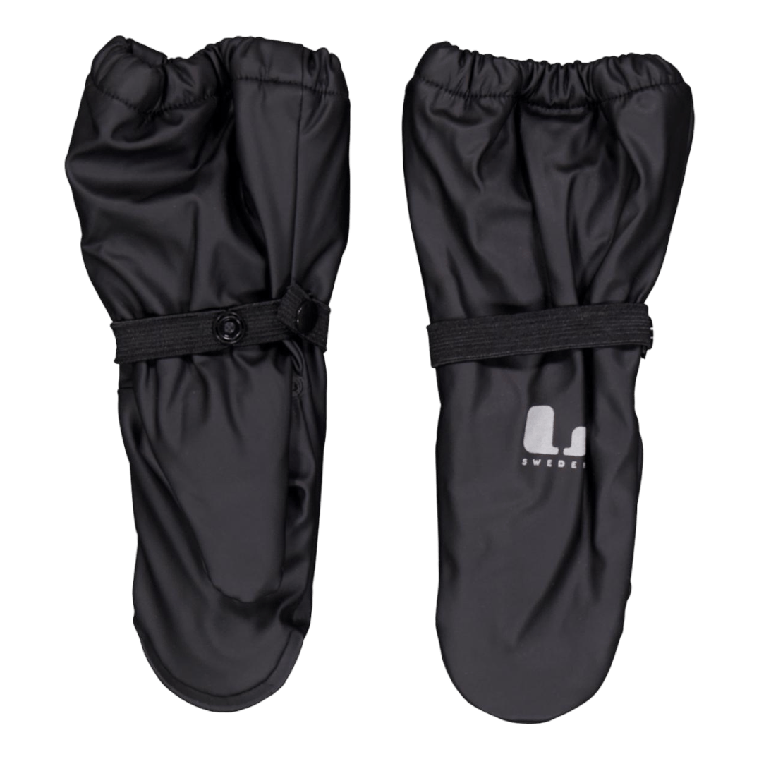 Varekil Rain Mitten, Fleece Black