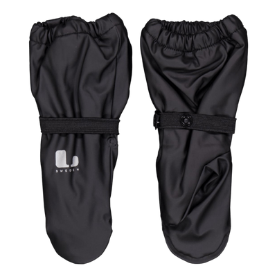 Varekil Rain Mitten, Fleece Black