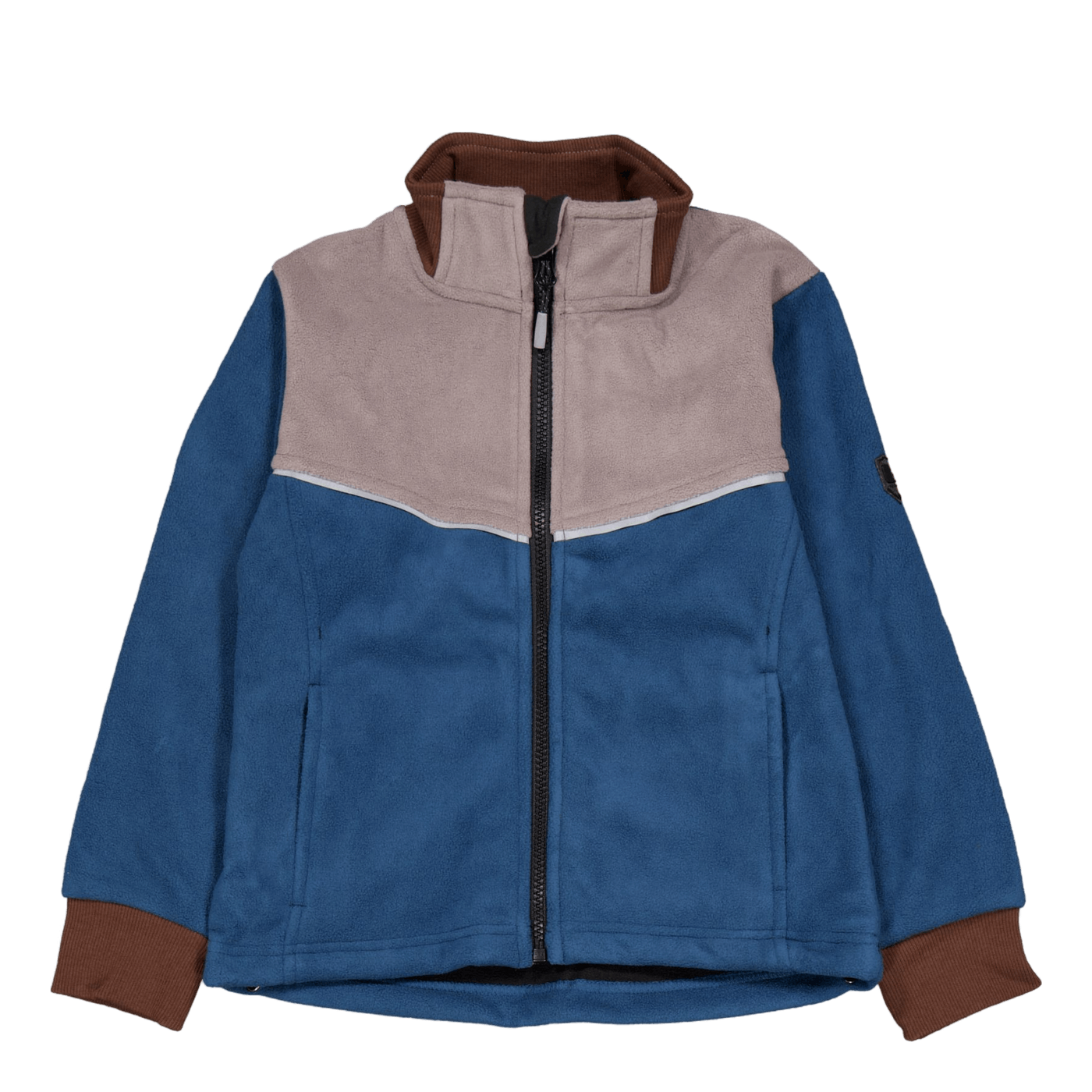 Stormy Jacket, Windfleece Grey/dark Blue