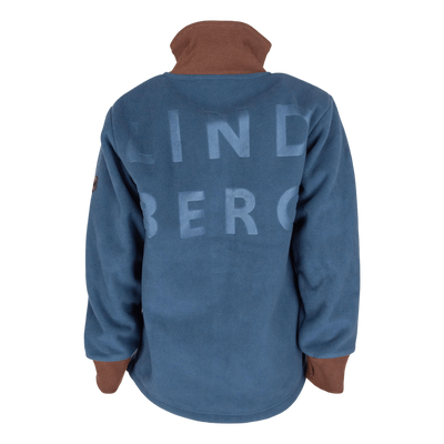 Stormy Jacket, Windfleece Grey/dark Blue