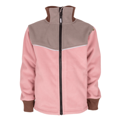 Stormy Jacket, Windfleece Grey/blush