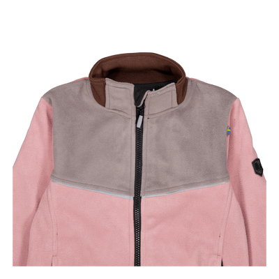 Stormy Jacket, Windfleece Grey/blush