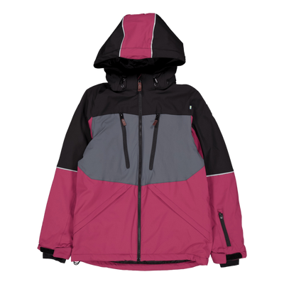 Alpine Winter Jacket Black/cerise