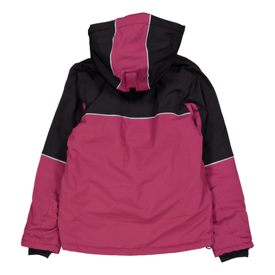 Alpine Winter Jacket Black/cerise