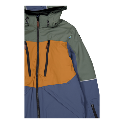 Alpine Winter Jacket Green/blue