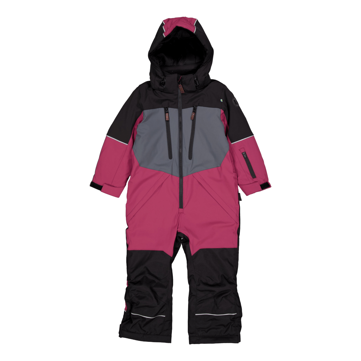 Alpine Winter Overall Black/cerise