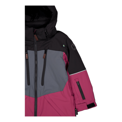 Alpine Winter Overall Black/cerise