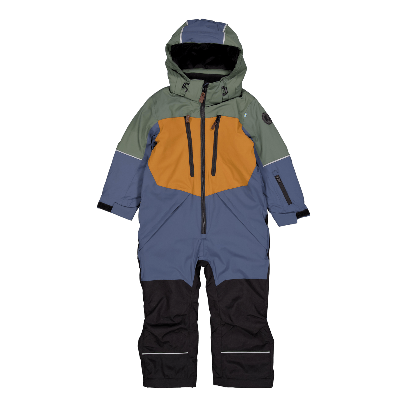 Alpine Winter Overall Green/blue