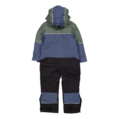 Alpine Winter Overall Green/blue