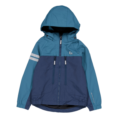 Lingbo Shell Jacket Turquoise/navy