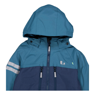 Lingbo Shell Jacket Turquoise/navy