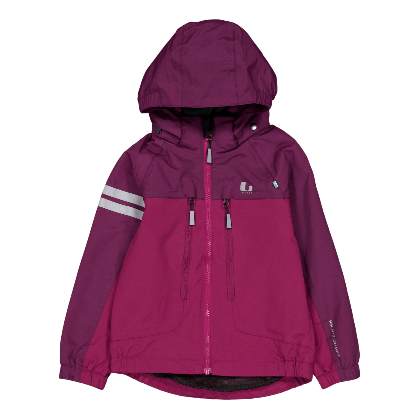 Lingbo Shell Jacket Plum/cerise