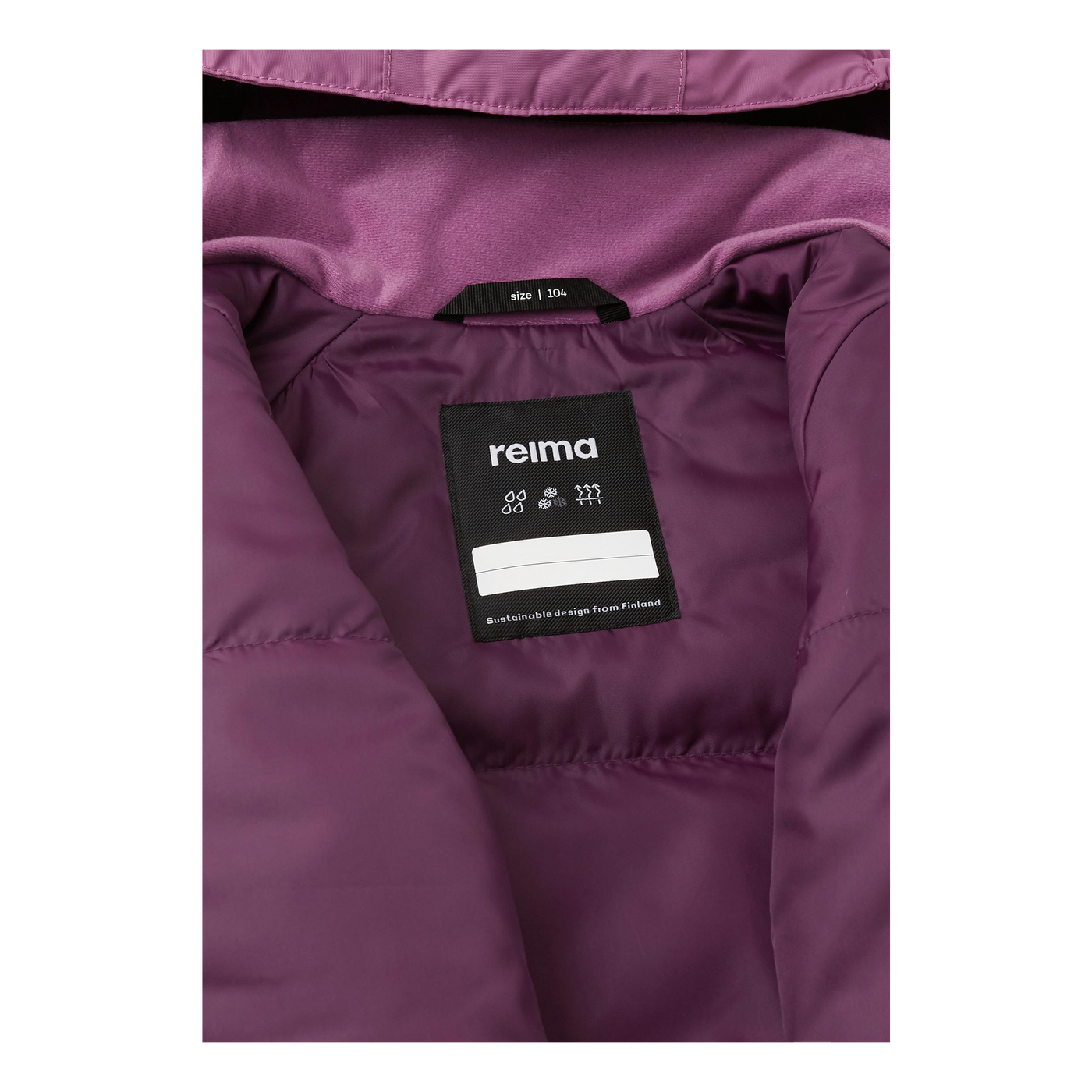 Reimatec Winter Jacket, Raisio Red Violet