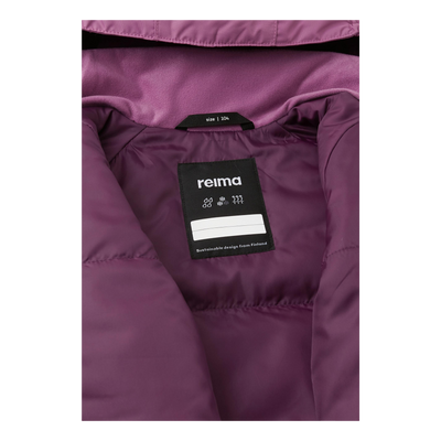 Reimatec Winter Jacket, Raisio Red Violet