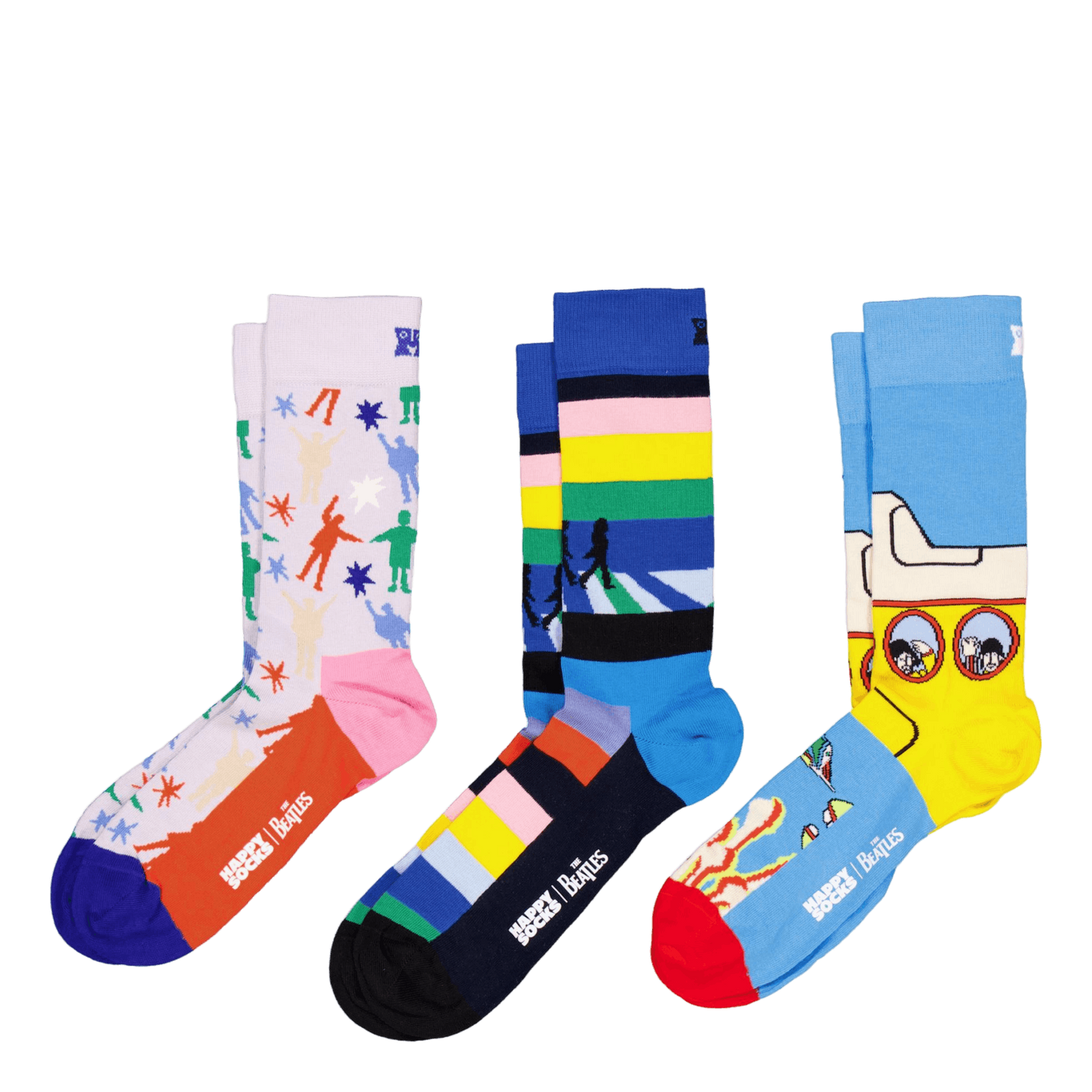 Beatles 3-pack Socks Gift Set Turquoise