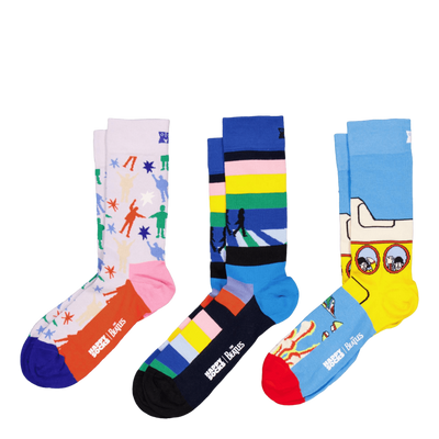 Beatles 3-pack Socks Gift Set Turquoise