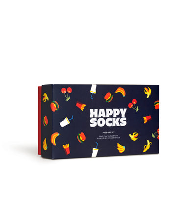 3-pack Food Socks Gift Set Navy