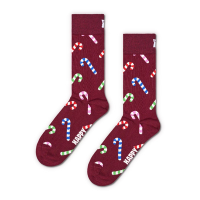 2-pack Holiday Striped Cracker Dark Red