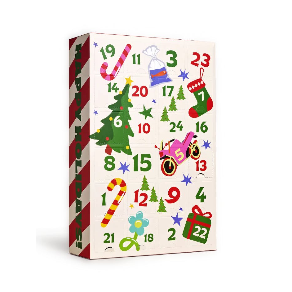 24-pack Advent Calendar Gift S White