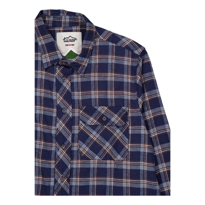 Beaver Creek Shirt Navy Blue Check